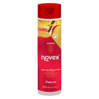 Novex Champô Queratina Brasileira 300mL – Reparação & Força