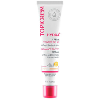 Topicrem HYDRA+ Creme com Cor SPF50 40ml - Tom Claro