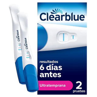 Clearblue Teste de Gravidez 6 Dias Antes x 2