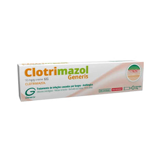 Clotrimazol Generis MG, 10 Mg/G - 20g Creme Bisnaga