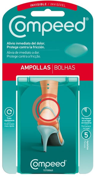 Compeed Penso Bolhas Médio Invisível X5