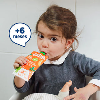 Smileat Saqueta Cenoura, Pêra e Banana 100g