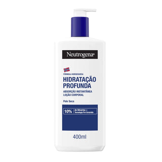 Neutrogena Deep Moisture Loção Corporal 400mL – Reparação & Suavidade