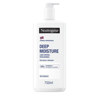 Neutrogena Deep Moisture Loção Corporal 750mL – Hidratação Profunda