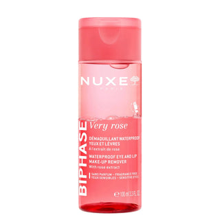 Nuxe Very Rose Desmaquilhante Bifásico 100ml - Remove Maquilhagem Waterproof