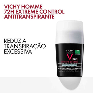 Vichy Homme Desodorizante Extreme Control 72H 50mL