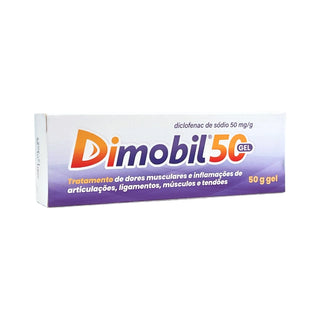 Dimobil 50mg/g Gel Anti-inflamatório 50g - Alívio da Dor