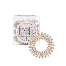 Invisibobble Original Original De Bronce Y Cuentas x 3