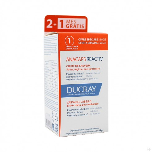 Ducray Anacaps Reactiv 90 Cáps