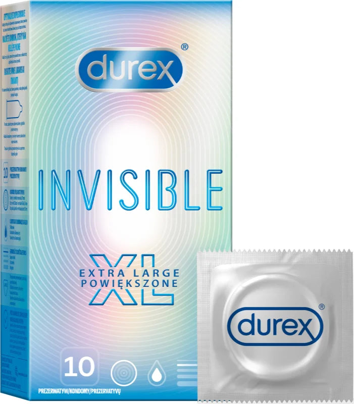 Durex Preservativo Invisible XL x 12 Unidades