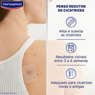 Hansaplast Pensos Redutor de Cicatrizes x 21 – Relevo & Pigmentação