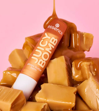 Essence Juicy Bomb Glossy Butter Balm – Caramelt My Heart