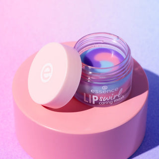 Essence Lip Swirl Caring Mask – Nutrição & Suavidade