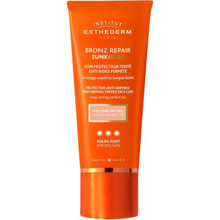 Esthederm Solaire Bronze Repair Teint Creme Moderado 50mL - Proteção & Bronzeado Natural