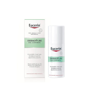 Eucerin DermoPure Oil Control Fluido Matificante 50mL.