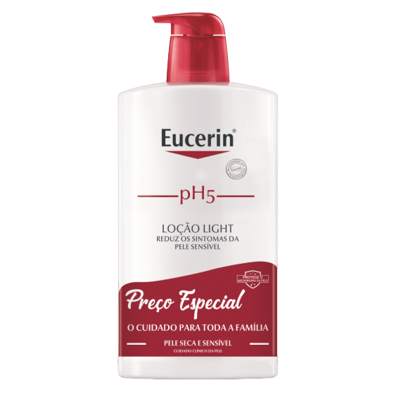 Eucerin pH5 Loção Light 1L Preço Especial