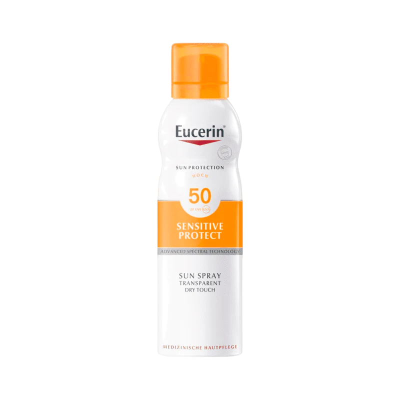 Eucerin Sun Spray Transparente Toque Seco FPS50+ 200mL