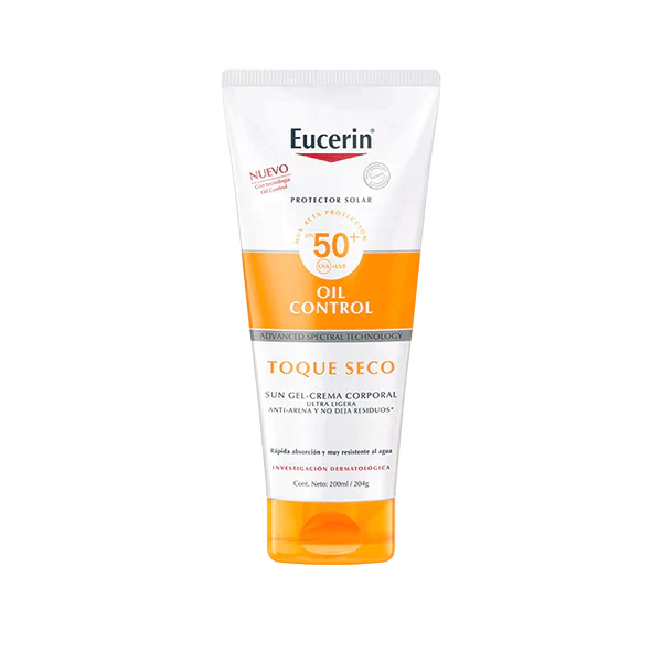 Eucerin Sunbody Gel-Creme Toque Seco FPS50+ 200mL