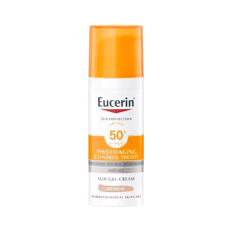 Eucerin Sun Photoaging Control Tinted SPF50+ Gel-Creme Tom Médio 50mL