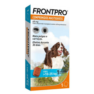 FRONTPRO Antipulgas e Carraças Cão 10-25 kg 1 Comprimido