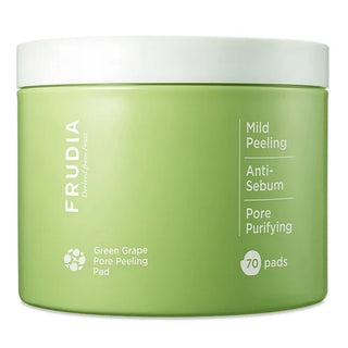 Frudia Green Grape Pore Control Discos Esfoliantes 70 Unidades – Esfoliação & Purificação