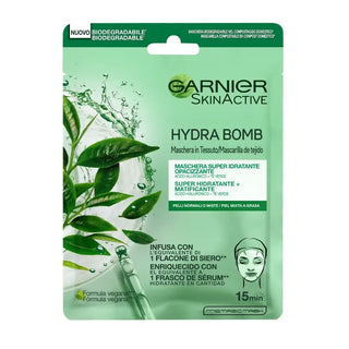 Garnier SkinActive Hydra Bomb Máscara de Tecido – Pele Oleosa & Poros