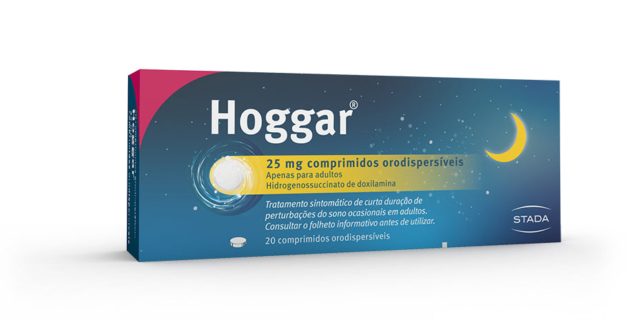Hoggar 25 mg 20 Comprimidos Orodispersíveis | A Tua Farmácia – A TUA ...