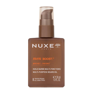 Nuxe Men [BOOST]³ Óleo Multifunções 30mL – Barba & Pele Nutridas