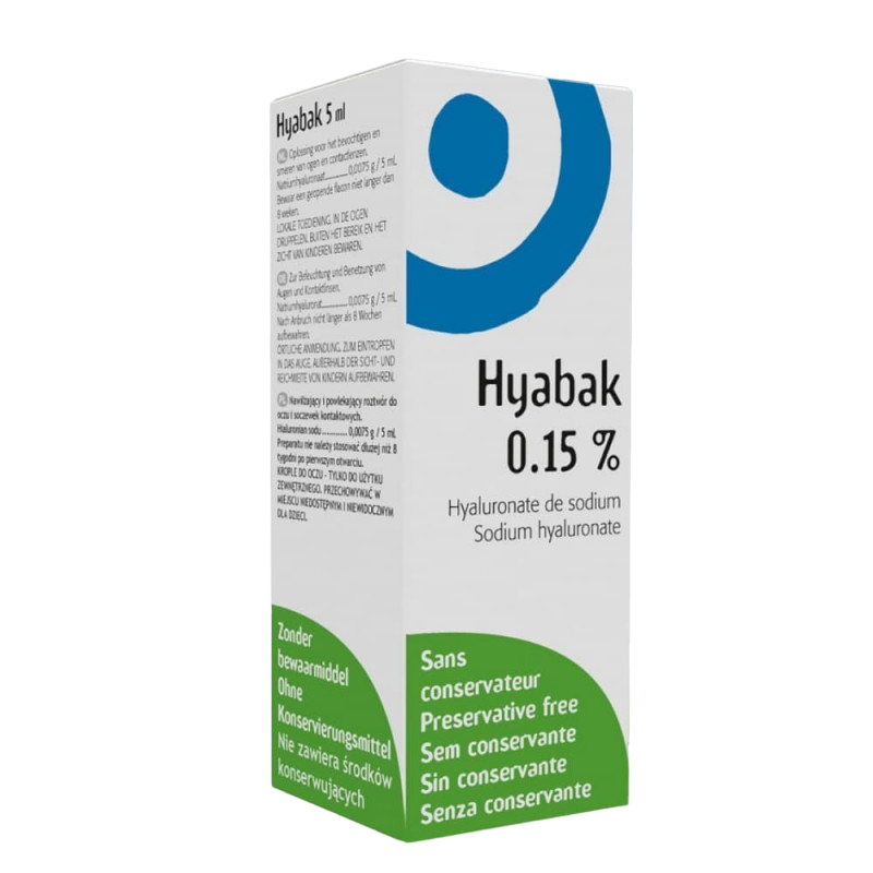 Hyabak 0,15% Hipotónico 15ml
