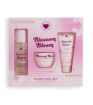 I Heart Revolution Blossom Bloom Gift Set  – Bruma, Creme & Gel de Banho
