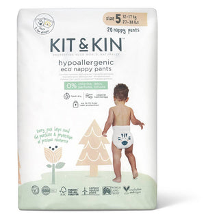 Kit&Kin Eco T5 (12-17kg) x 20 Fraldas-Cuecas