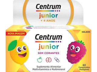 Centrum Junior – 60 Comprimidos Mastigáveis