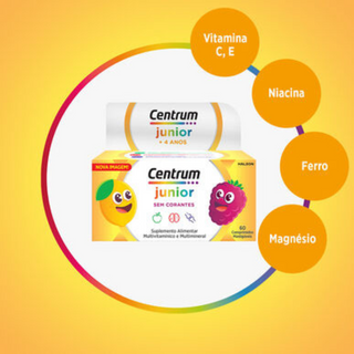Centrum Junior – 30 Comprimidos Mastigáveis