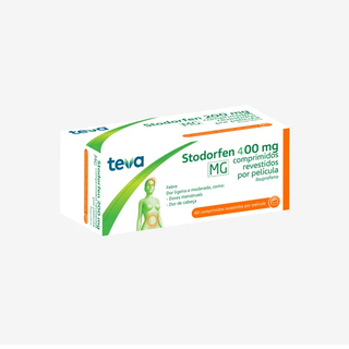 Stodorfen 400 mg Ibuprofeno Cápsulas Moles – 20 Unidades