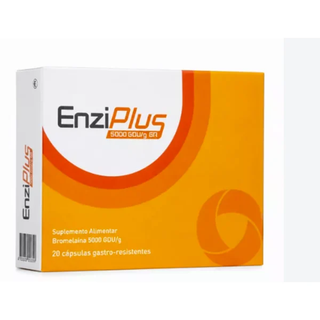 EnziPlus Bromelaína 600 mg – 20 Cápsulas Gastrorresistentes