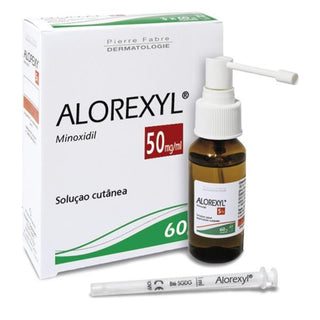 Alorexyl 50 mg/mL para Queda de Cabelo Masculina 60 mL