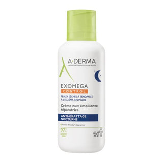 A-Derma Exomega Control Creme Noite 400mL – Prurido & Reparação