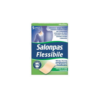 Salonpas Pain Relief Patch – 5 pensos para alívio de dores musculares e inflamatórias