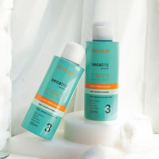Dermagius Secatriz Loção Tônica Rosada – Loção purificante para pele oleosa e com acne