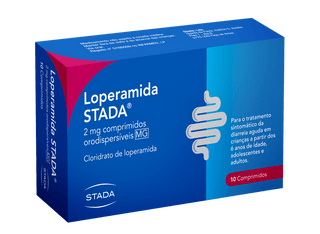 Loperamida Stada 2 mg para Diarreia Aguda