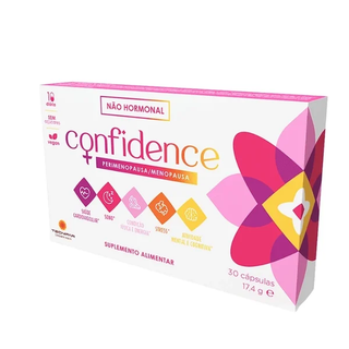 Confidence 30 Cápsulas – Equilíbrio na Menopausa