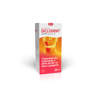 Diclodent Spray Oral 20 ml – Garganta Seca e Irritada