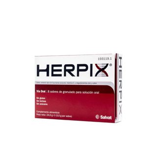 Salvat Herpix – 8 Saquetas para Prevenção do Herpes Labial