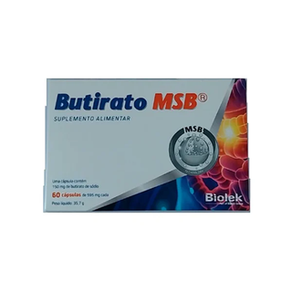 Butirato de Sódio MSB – 60 Cápsulas