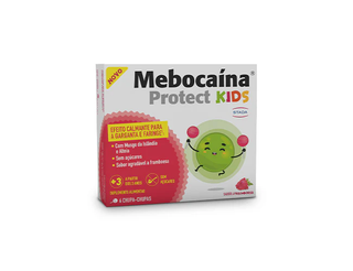 Mebocaína Protect Kids – Chupa-chupas para a Garganta