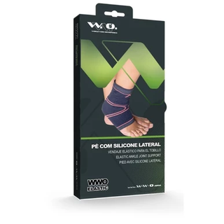 Tornozeleira WWO com Silicone Lateral 501 – Tamanho M