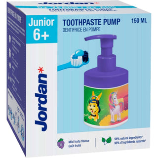 Jordan Pasta Dentífrica Júnior Pump 6-12 Anos