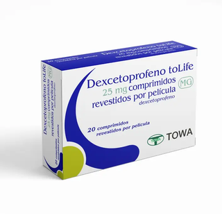 Dexcetoprofeno toLife 25 mg 20 comprimidos