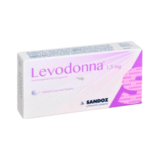 Levodonna MG 1,5 mg – Contracetivo de Emergência 1 Comprimido