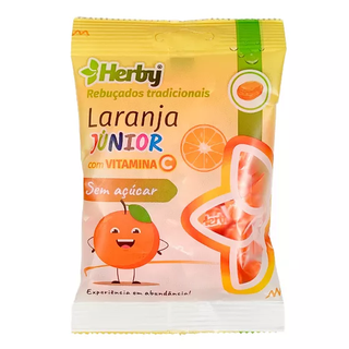 Herby Júnior Rebuçados de Laranja com Vitamina C Sem Açúcar 60 g
